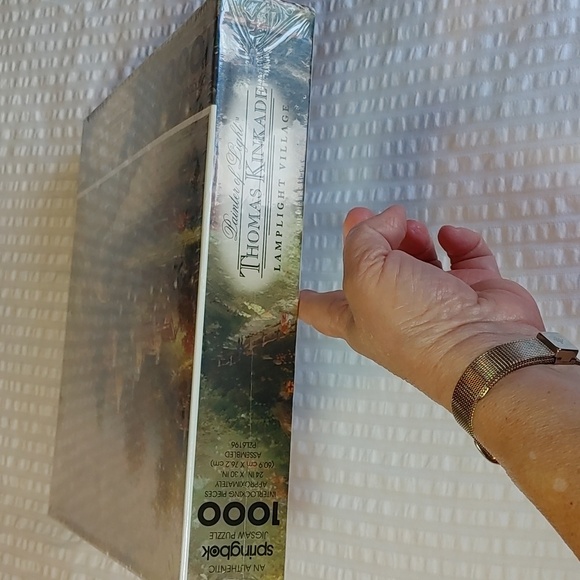 New Sealed Springbok Thomas Kinkade Lamplight Village Puzzle - Picture 9 of 9